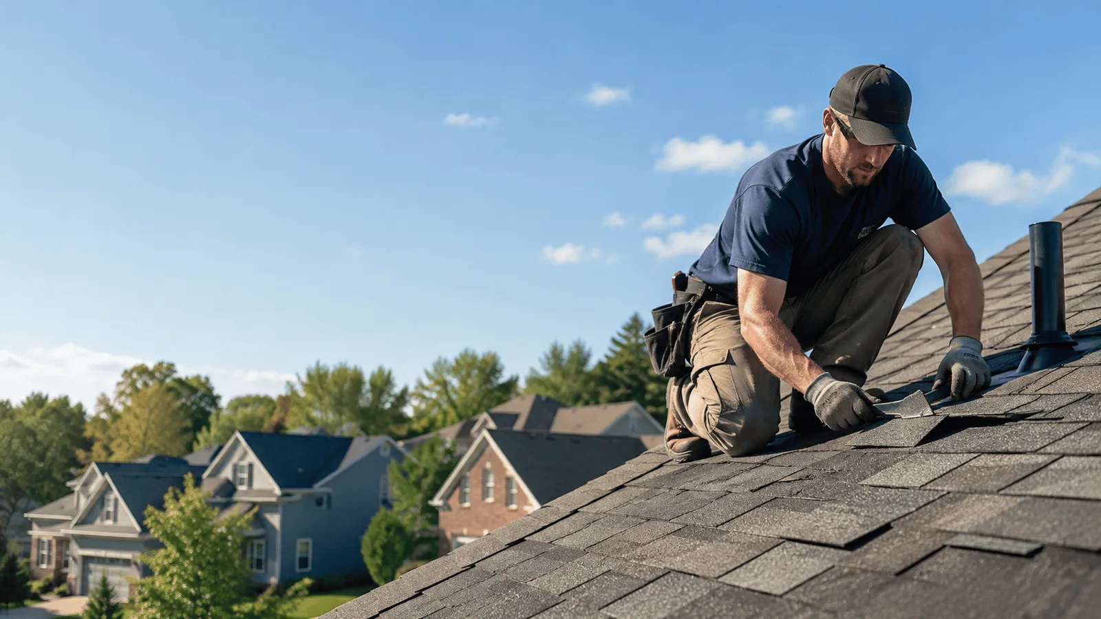 Roof Leak Repair in Center Line, MI near me
